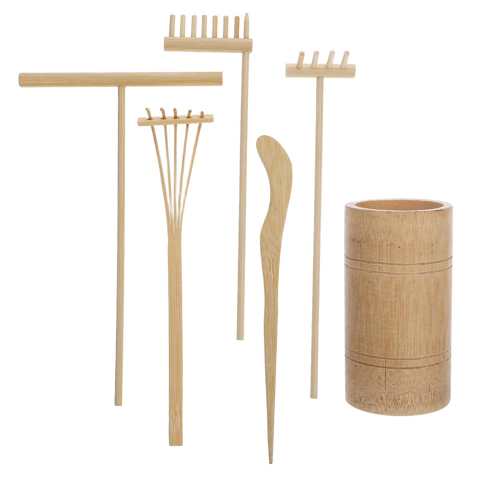 Zen Gardening Tools - 1 Set Zen Kum Çapası Seti