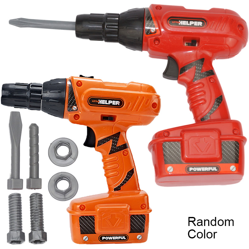 Gardening Tools Set Gift - Araçları Oyuncaklar Elektrikli Matkap BO Simülasyon