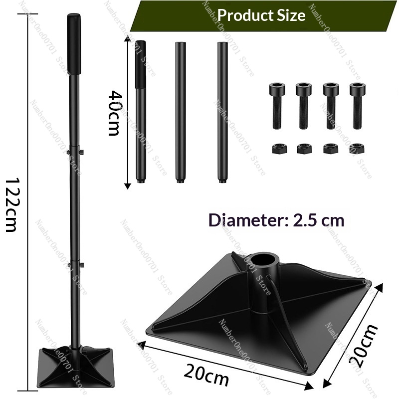 Gardening Tools Uses - Çıkarılabilir Çelik Bahçe Tokmağı Zemin Sıkıştırıcı