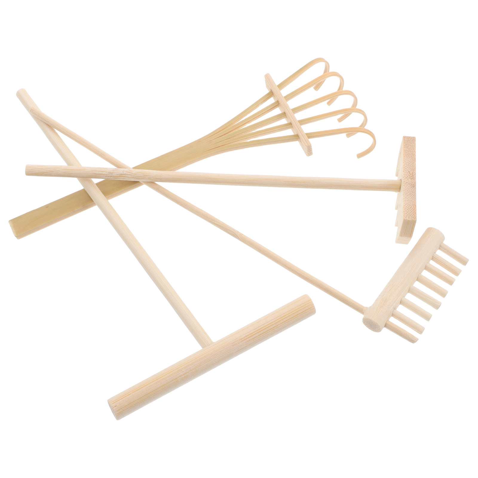 4 Parça Bambu Zen Kum Bahçesi  - Zen Gardening Tools incelemesi ve fiyatı