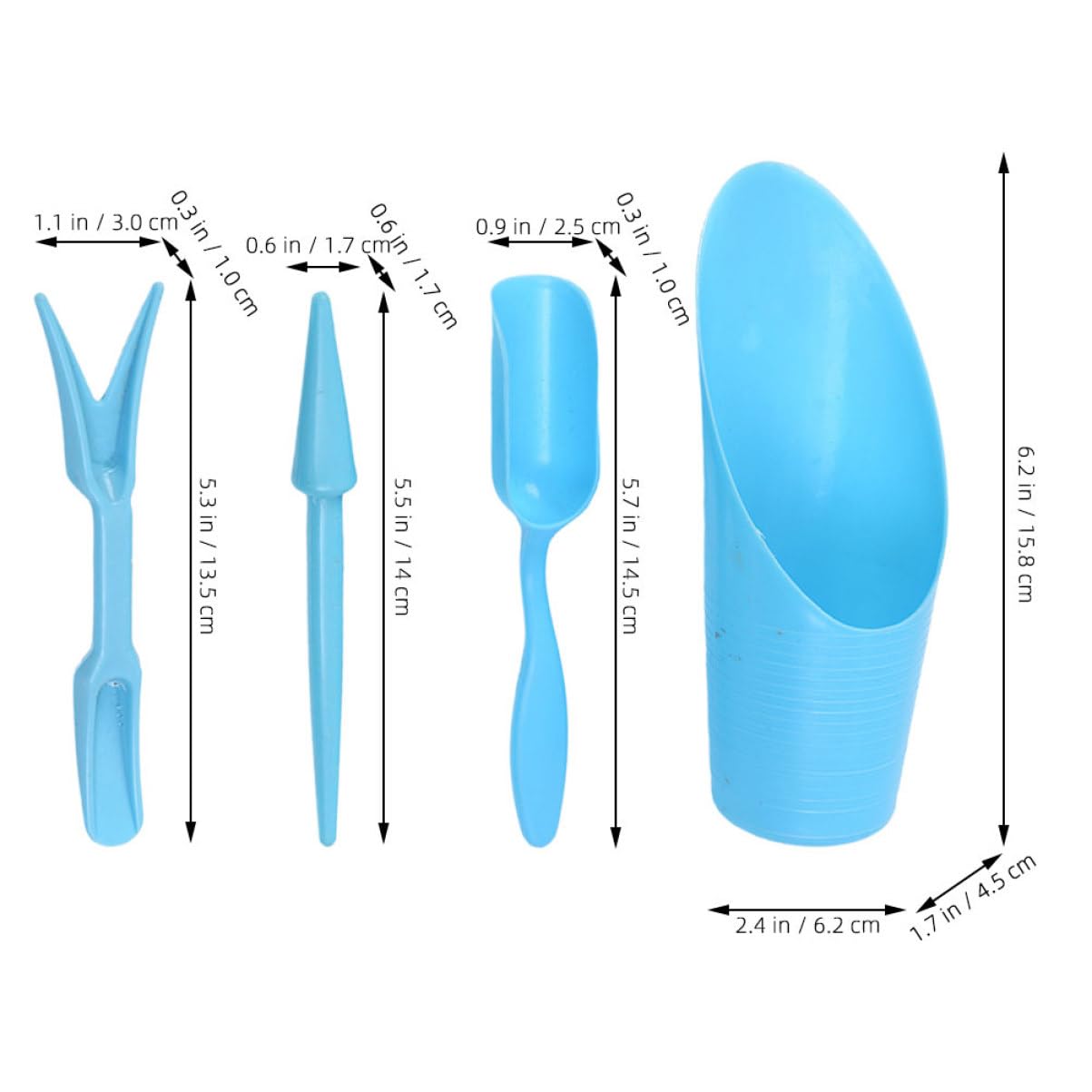 4 adet/takım, Plastik Dayanıkl - Gardening Tools Gifts incelemesi ve fiyatı