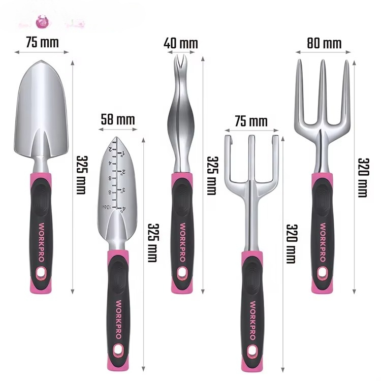 5 Parça Pembe Bahçe Kazma Alet - Gardening Tools Pink incelemesi ve fiyatı