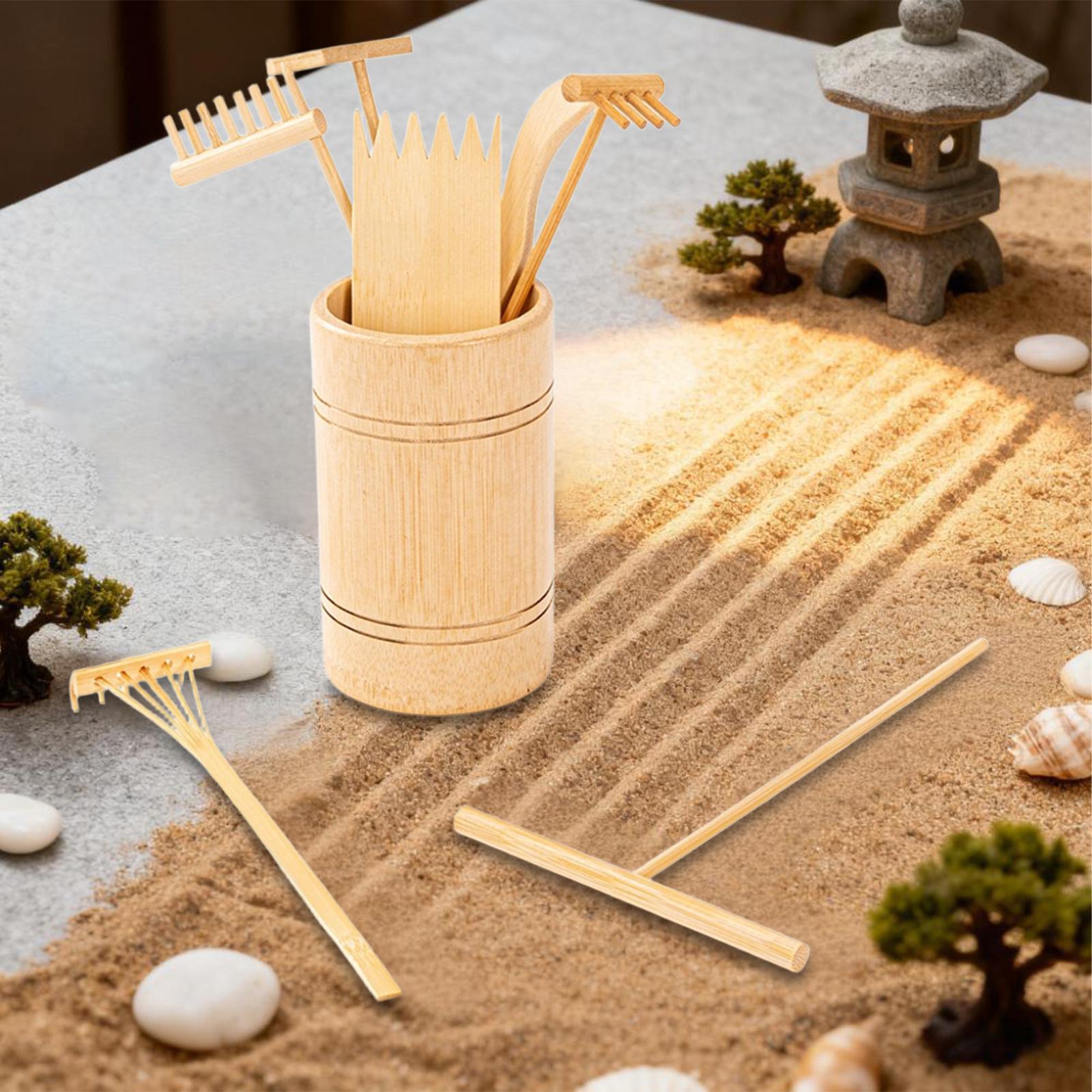 8 Parça Mini Zen Kum Tırmığı E - Zen Gardening Tools incelemesi ve fiyatı