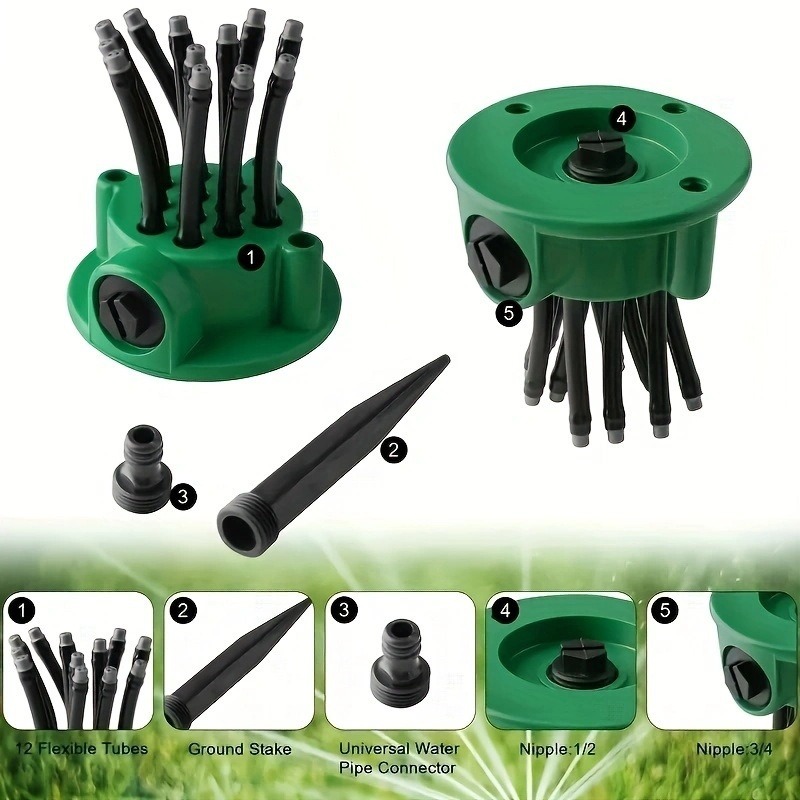 360 °   Döner Otomatik Bahçe Y - Gardening Tools China incelemesi ve fiyatı
