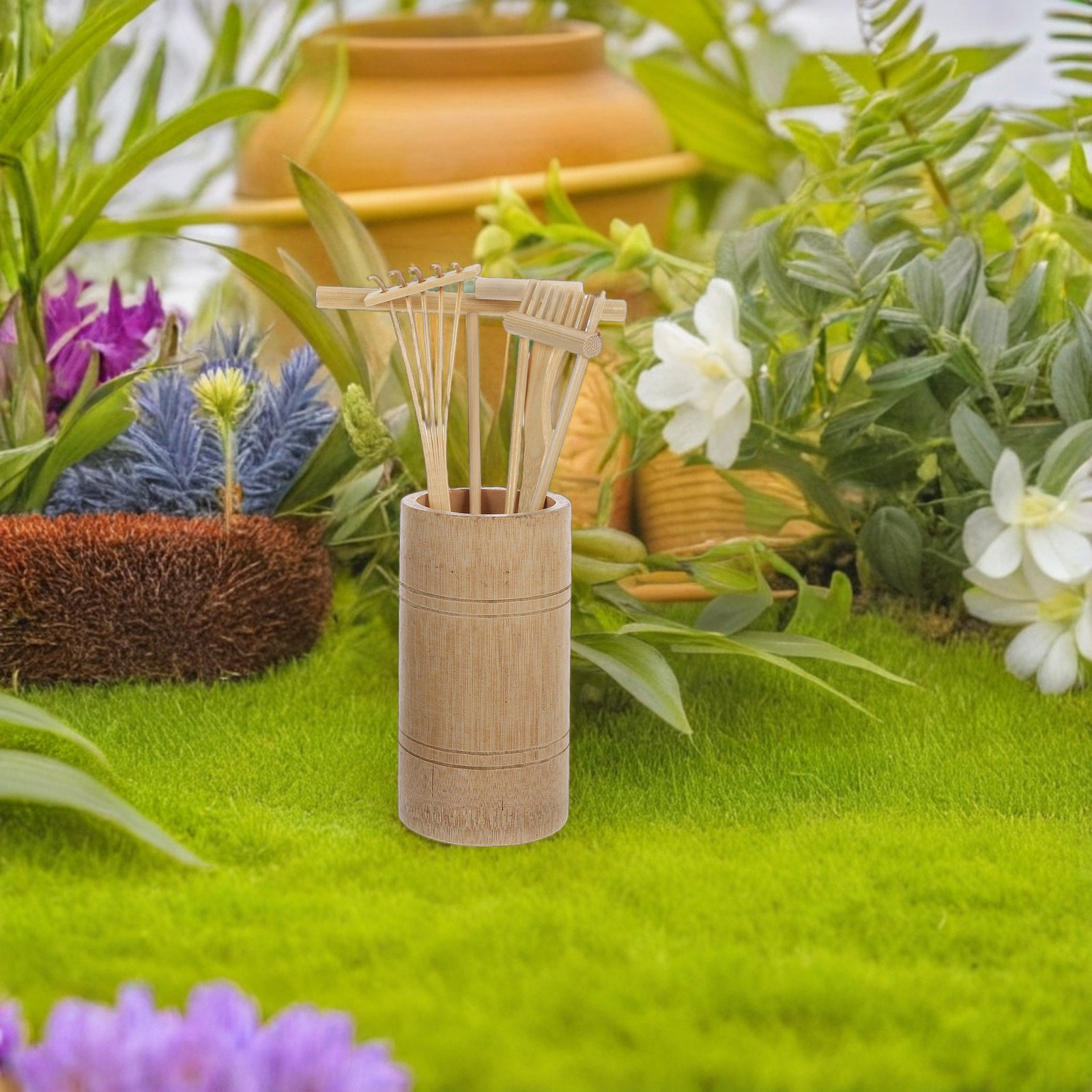 1 Set Zen Kum Çapası Seti Bamb - Zen Gardening Tools incelemesi ve fiyatı