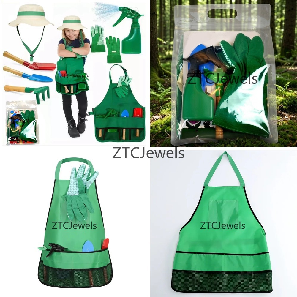 Çocuklar için bahçe önlüğü, el - Gardening Tools Girls incelemesi ve fiyatı