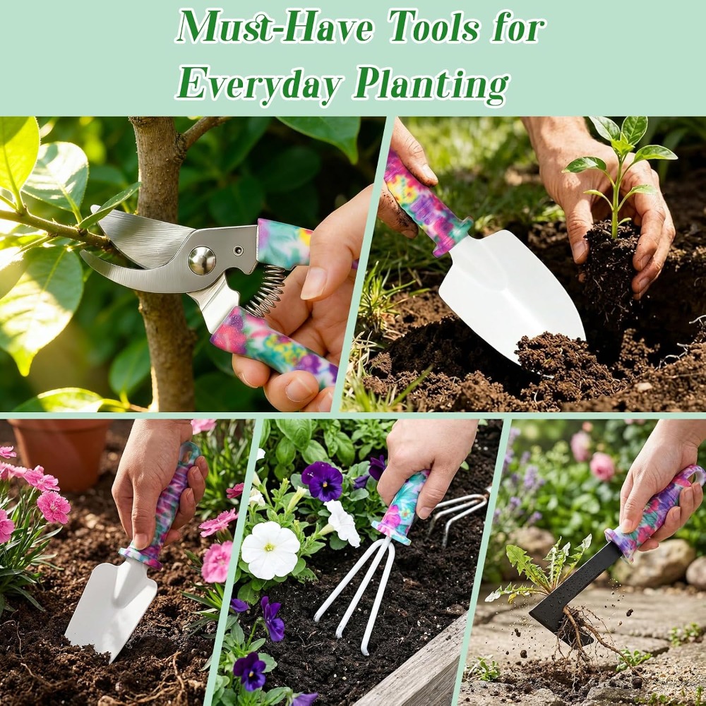 10 Parçalı Çiçek Desenli Kılıf - Gardening Tools Set Gift incelemesi ve fiyatı