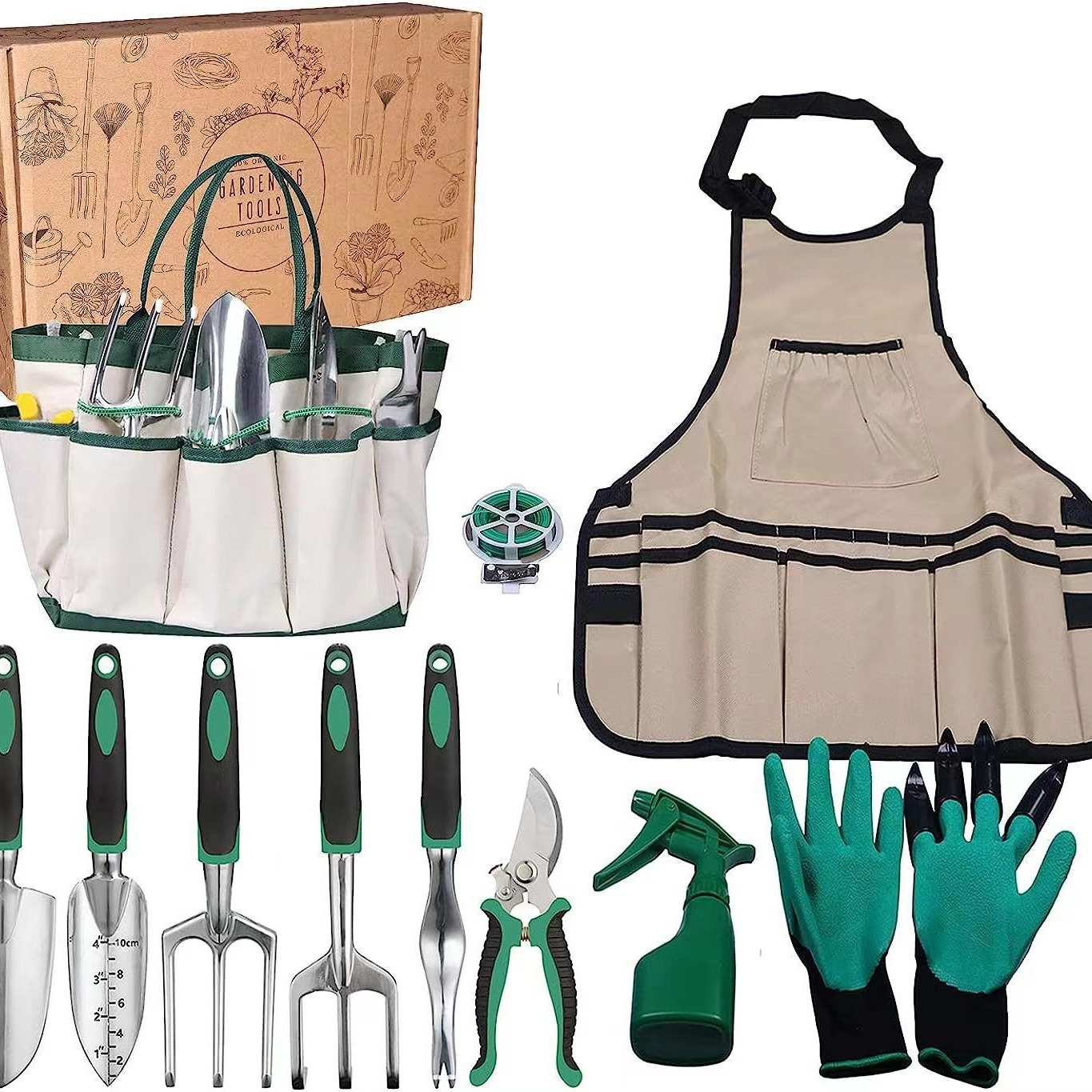 11 Adet Bahçe Alet Seti Alümin - Gardening Tools Gifts incelemesi ve fiyatı
