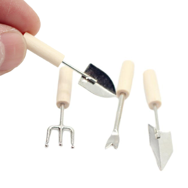 1:12 Dollhouse minyatür bahçe  - Gardening Tools China incelemesi ve fiyatı