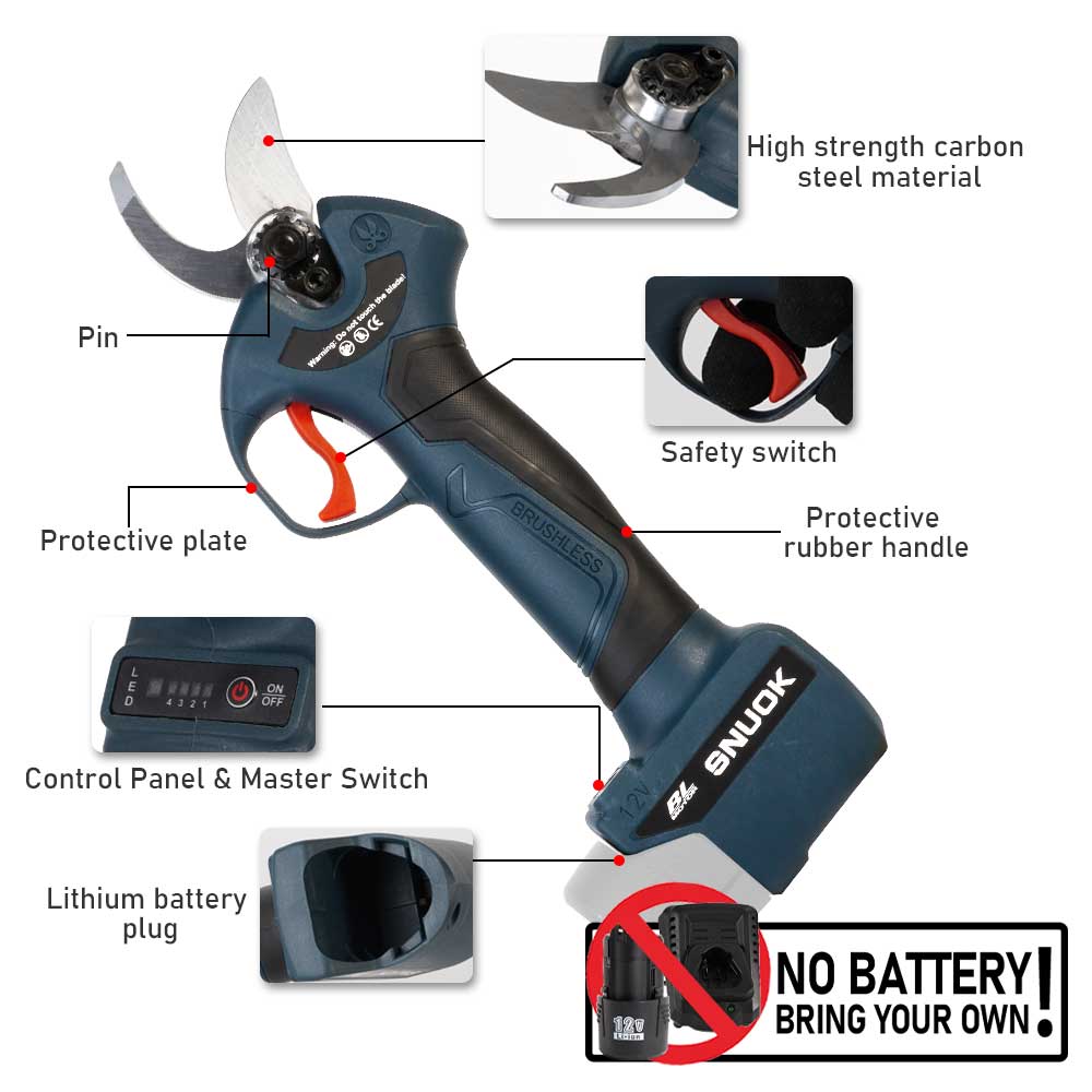 SNUOK 12V fırçasız elektrikli  - Gardening Tools Gifts incelemesi ve fiyatı
