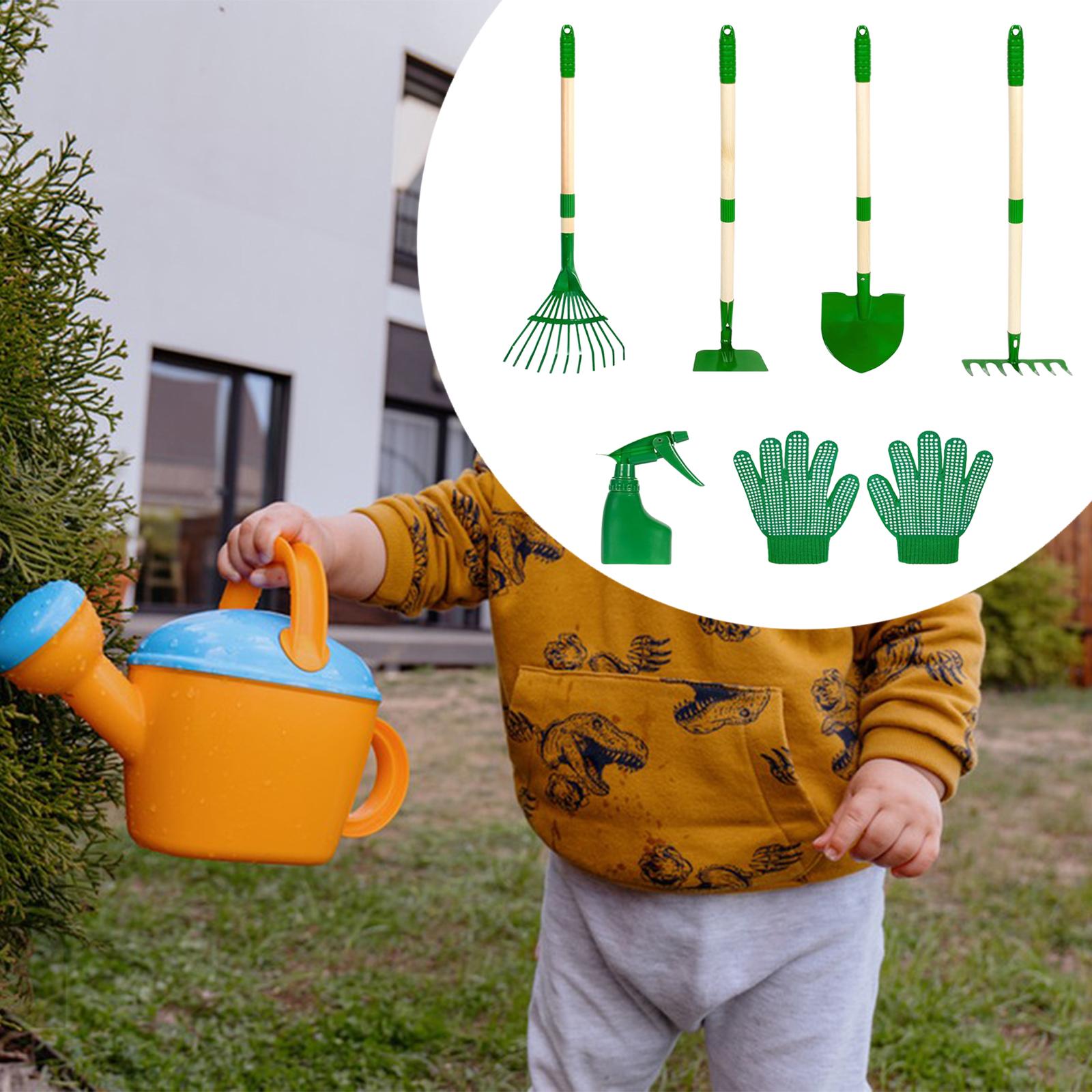6x Çocuklar Bahçe alet takımı  - Gardening Tools Set Gift incelemesi ve fiyatı