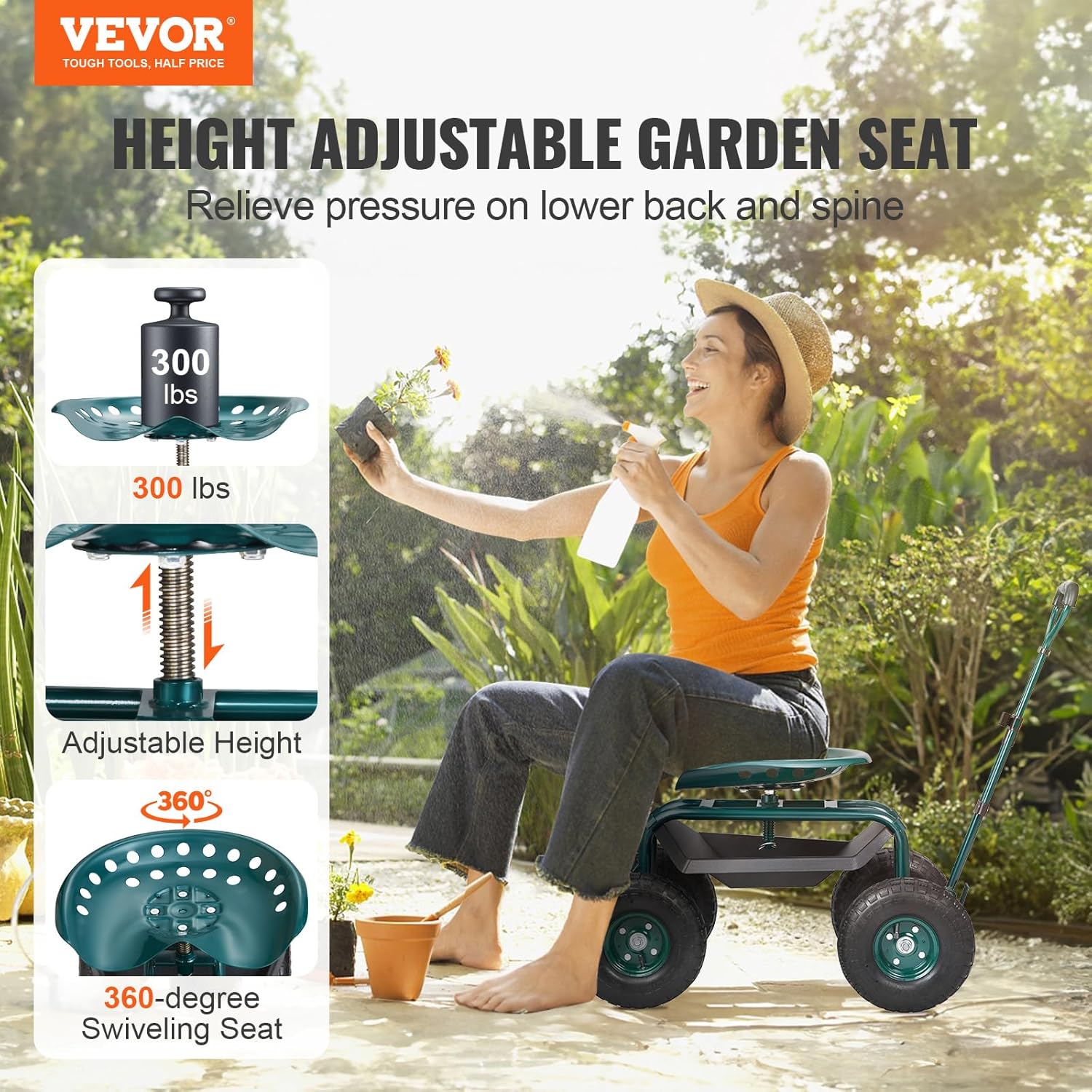 Tekerlekli Bahçe Arabası Çalış - Gardening Tools Uses incelemesi ve fiyatı