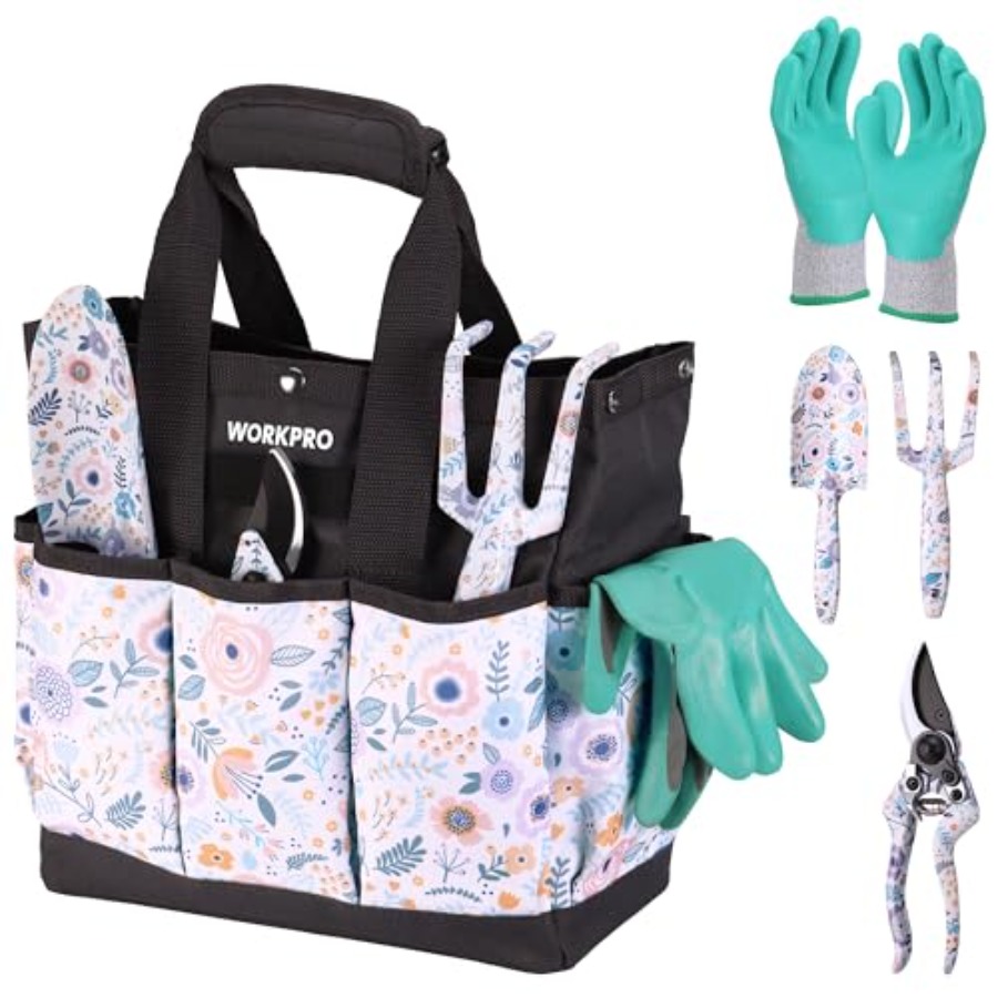 5 adet bahçe alet seti, çantal - Gardening Tools Set Gift incelemesi ve fiyatı