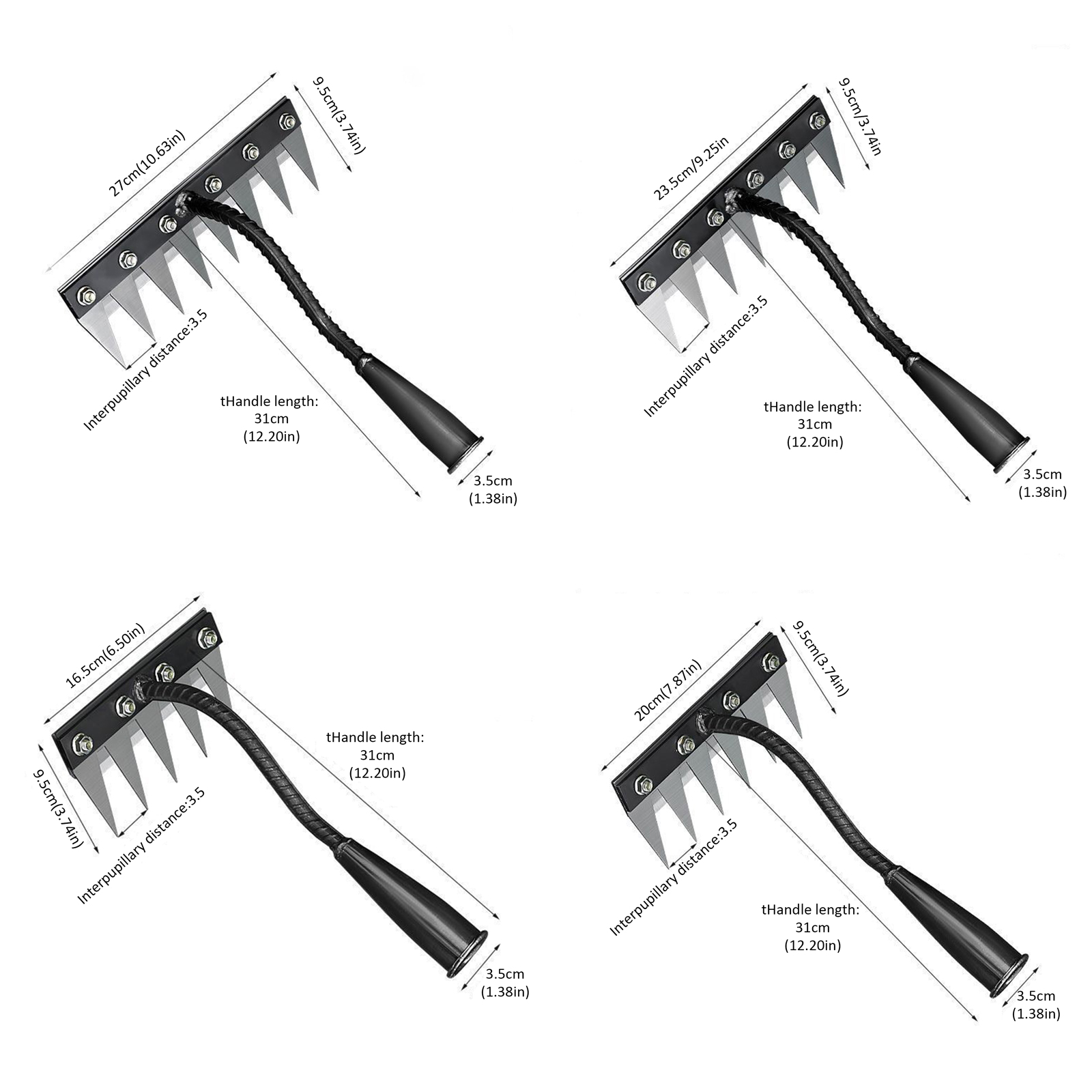 8/7/6/5 dişli bahçe çapası, ağ - Gardening Tools China incelemesi ve fiyatı